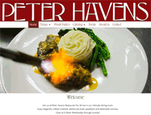 Tablet Screenshot of peterhavens.com